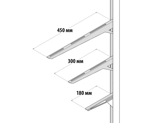 Кронштейн универсальный 450